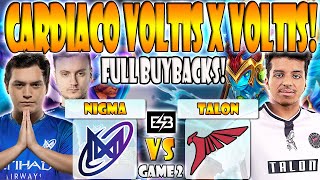 NIGMA VS TALON BO3[GAME 2]MATTHEW, MIRACLE VS CHYUAN, V-TUNE - ELITE LEAGUE - DOTA- ESB