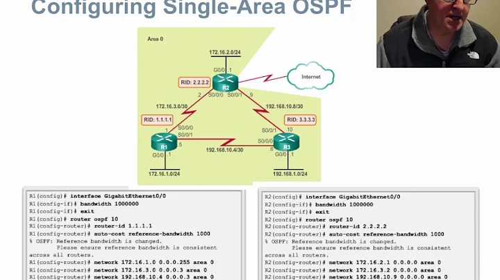 NTEC 223 Chapter 5 Lecture Video - OSPF Single Area