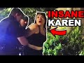 Psycho Karen has a TEMPER TANTRUM During ARREST