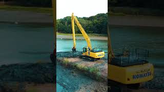 Tru Plants Komatsu Pc360Lc Long Reach In Action