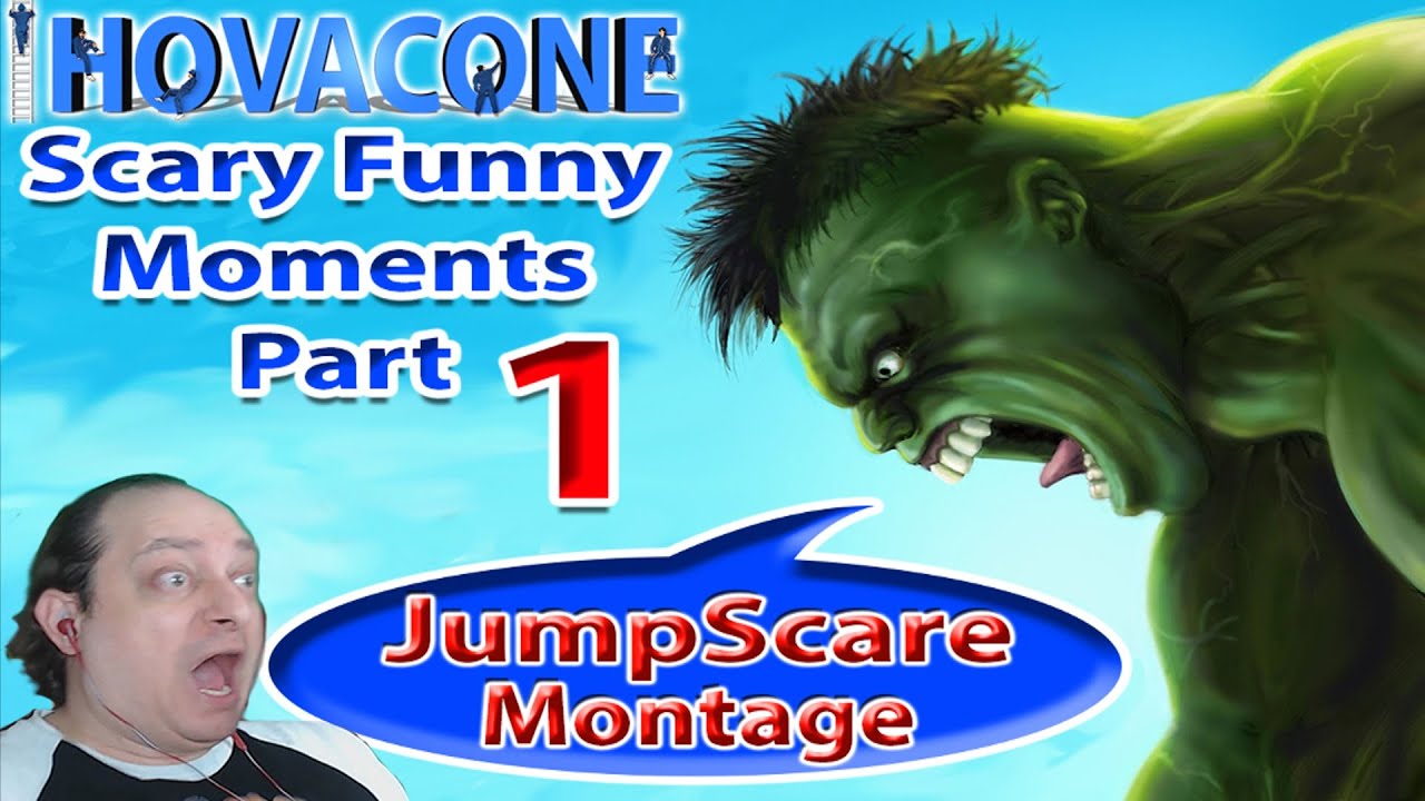 Лучшие Самые страшные моменты игр Hovac One Jumpscare Montage 15000 Subs Специальный