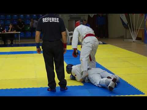 85 кг МС против КМС Победа нокаутом ЧЕМПИОНАТ ФСБ РОССИИ Russia Championship 