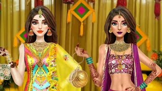 Barbie Girl indian wedding games 2023 |Makeup and dressup games |Fashion star YTC 2023 |#viralvideo screenshot 4