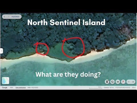 Sentamel Objests North Sentinel Island Mystery Structures and Objects Found on Google ...