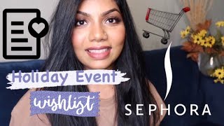 Sephora Holiday Event 2020 Wishlist | Sharing My Beauty Cart | Holiday Saving