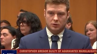 VERDICT Against Treadmill Abuser Dad Christopher Gregor For Aggravated Manslaughter Of His Own Son