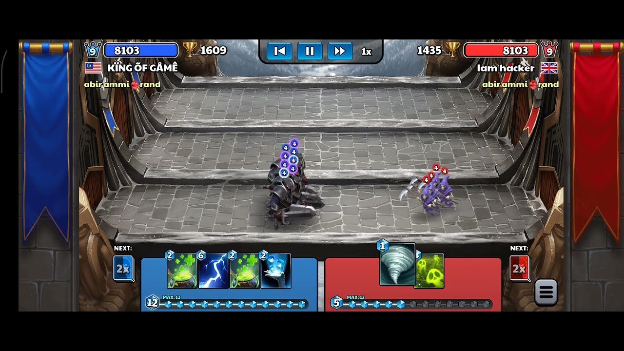 BLACK KNIGHT VS REAPER CASTLE CRUSH