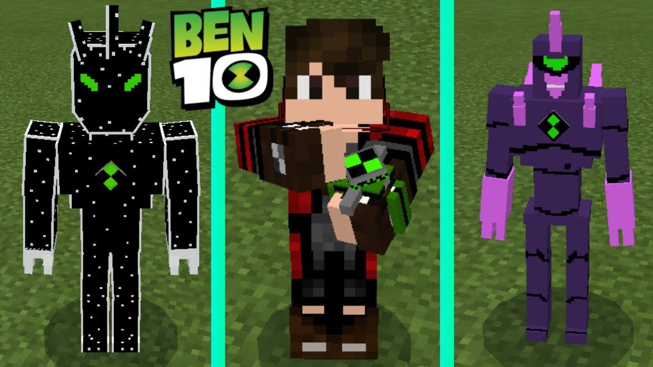 NOVO* ADDON DO BEN 10 SUPREMACIA ALIENIGENA NO MINECRAFT PE ‹‹ P3DRU ›› 