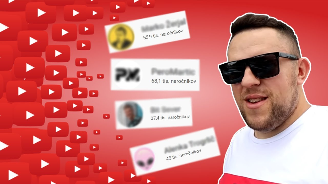 OCENJUJEM SLOVENSKE YOUTUBE KANALE