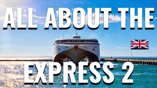 49,000 HP at full speed: On board the Express 2 high-speed ferry from Aarhus to Odden