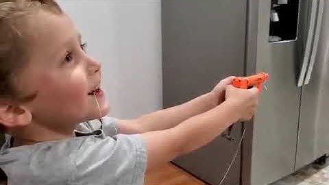 NERF GUN TOOTH PULL!!