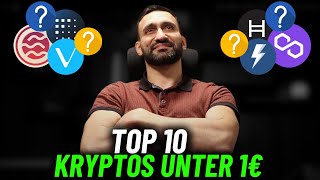 Top 10 Altcoins unter 1€!