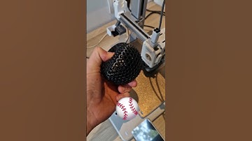 Will it make a home run ? ⚾️ 3D Printed TPU baseball ⚾️ #3dprinting #baseball #ball #3dprinter #fun