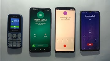 Vivo vs Xiaomi Redmi vs Motorola vs Micromax keypad Incoming calls Ringtone tunes at the same time