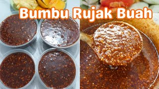 SAYA AJARI BIKIN BUMBU RUJAK BUAH, BUAT JUALAN OMZETNYA BISA RATUSAN RIBU PERHARI