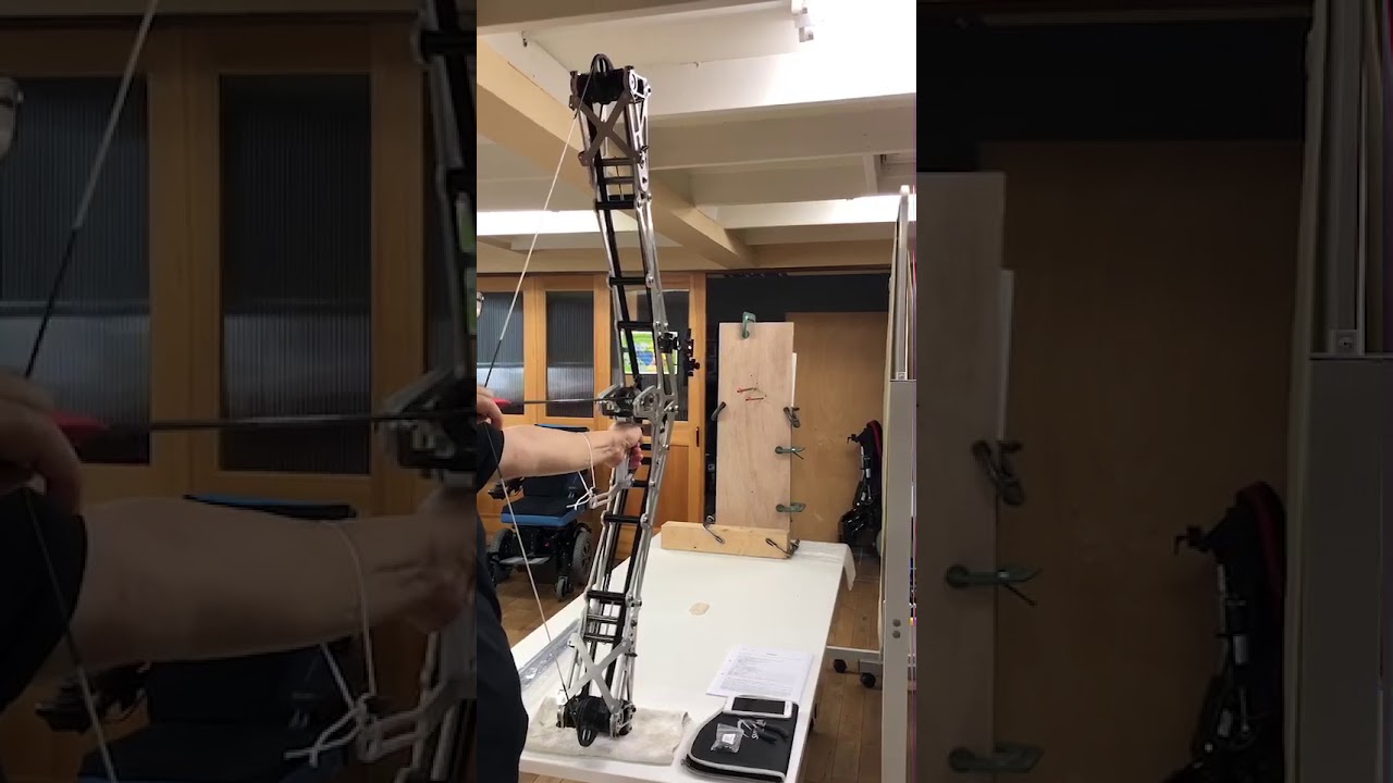 New Type Compound Bow Prototype No. 1 YouTube