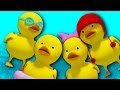 fünf kleine Enten | Reime in Deutsch | Kinderreime Lieder