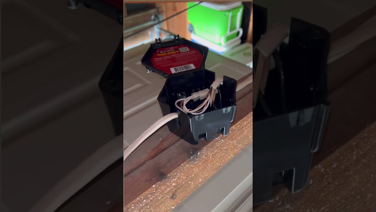 AMAZING BOX TO FIX OPEN SPLICES! #oddlysatisfying #electricallife