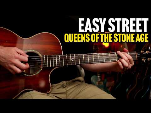 How to Play "Easy Street" by Queens Of The Stone Age | Guitar Lesson