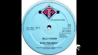 BILLY OCEAN - STAY THE NIGHT - EXTENDED 12'' - 1980 chords