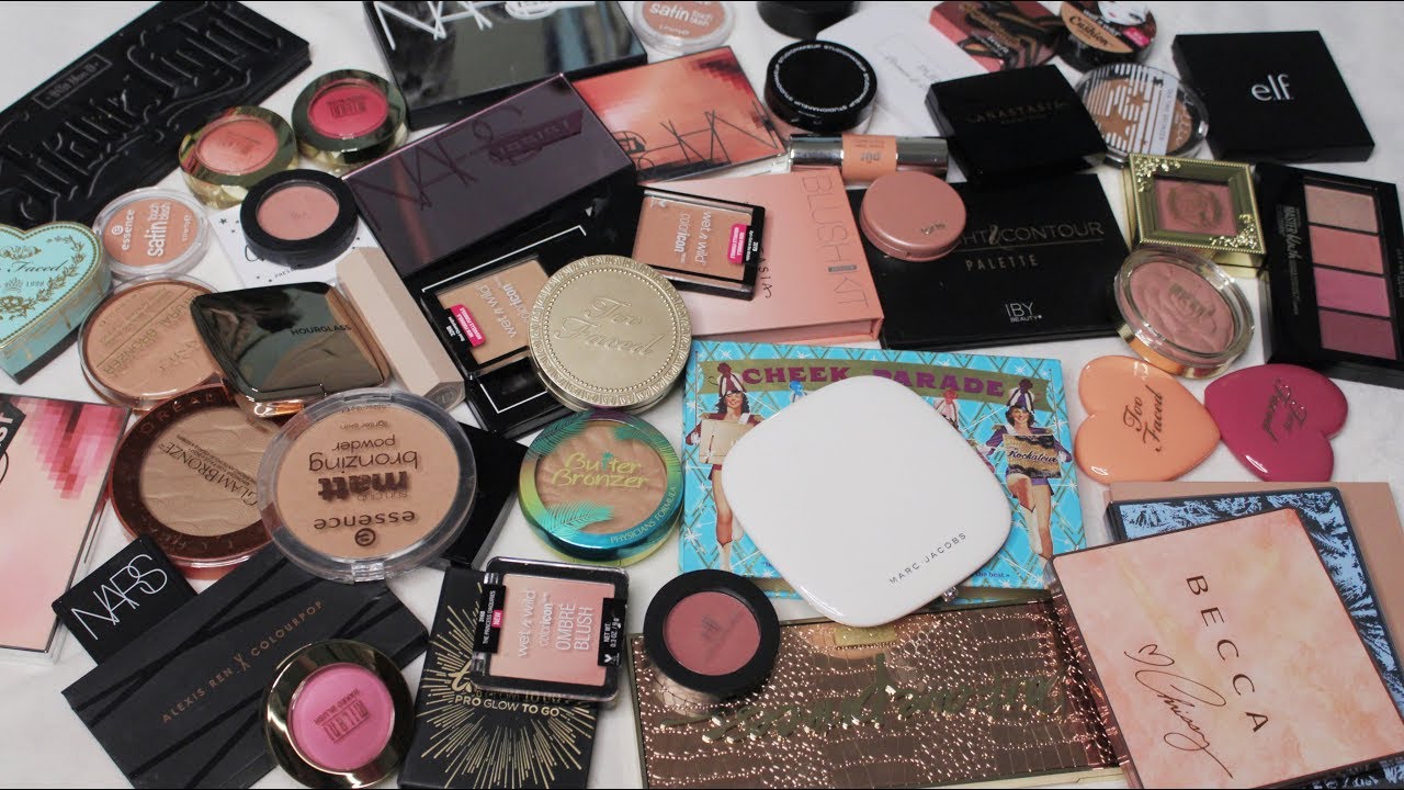BLUSH + BRONZER DECLUTTER