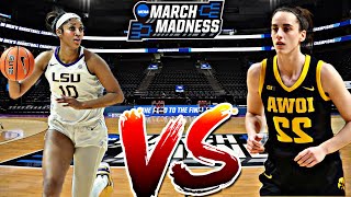 CAITLIN CLARK IS THE BEST COLLEGE PLAYER EVER | IOWA VS LSU REMATCH (REACTION)