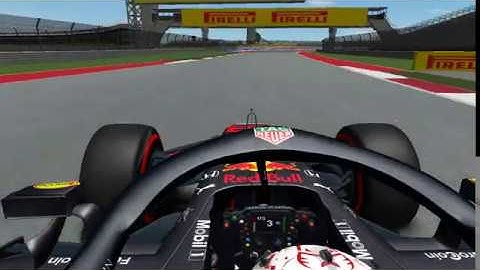 rFactor F1 2019 - Red Bull Honda Onboard 