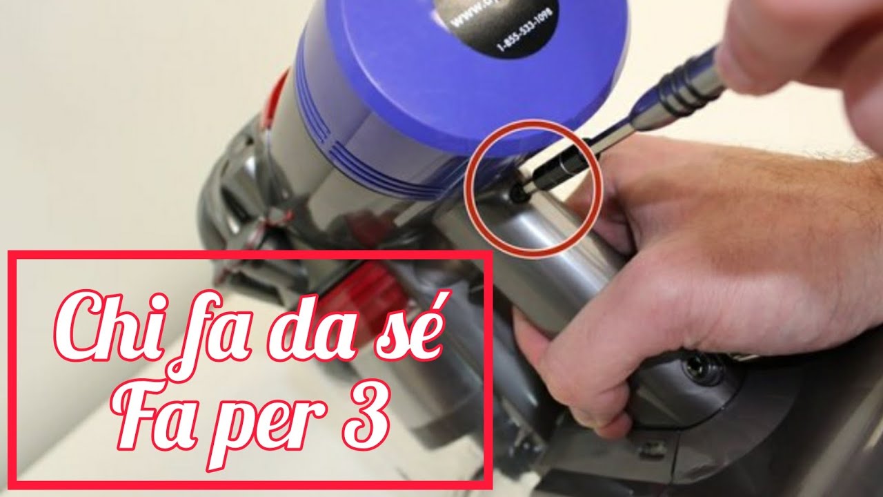 Cambia la Batteria sul tuo DYSON V8 - YouTube