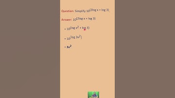 Simplify The Log Expression #shorts