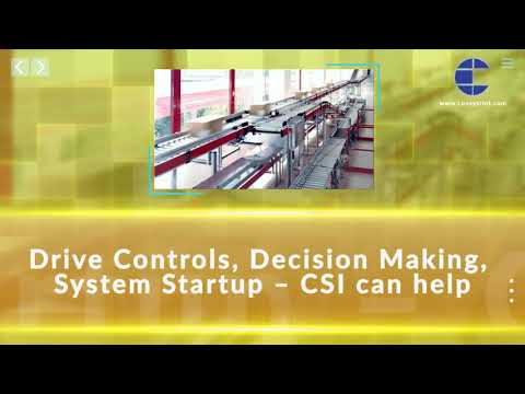 CSI Conveyor Controls; Design, Changes or Commissioning