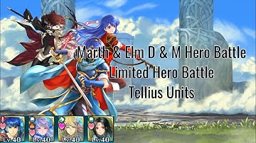 Fire Emblem Heroes - D!Marth & Elm D & M Hero Battle Limited Hero Battle ABYSSAL - Tellius Units