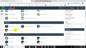 How to create database and upload sql file phpmyadmin