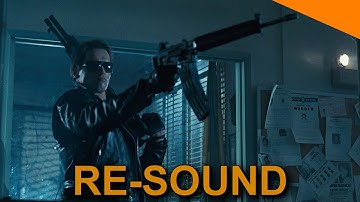 THE TERMINATOR - Police Station Shootout【RE-SOUND🔊】