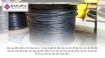 Cáp điều khiển có dây chịu lực cho cầu trục