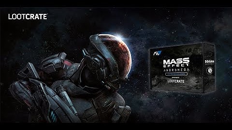 MASS EFFECT™: ANDROMEDA LIMITED EDITION CRATE UNBOXING