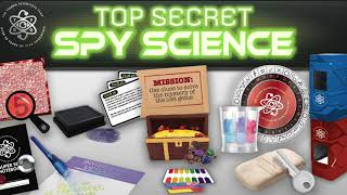 The Young Scientists Club Top Secret Spy Science Tutorial | Spy Science Experiments