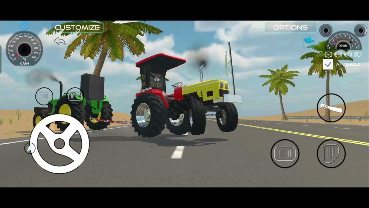 Tractor tochan 5911 V/S John dheere Tochan game Tractor tochan game