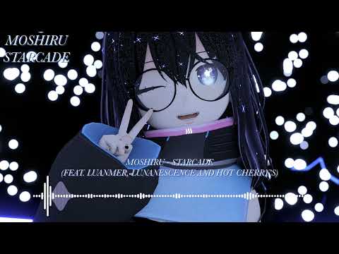 Moshiru - Starcade (feat. Luanmer, Lunanescence & Hot Cherry's) | Future Funk | Visualizer