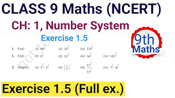 Ex 1.5 Class 9 Maths Full ex. | NCERT CH:1 Number system CBSE New syllabus 9th Fully solved exercise