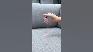 Staining my couch with my 4 year old’s makeup!! Testing if it’s really stain proof!