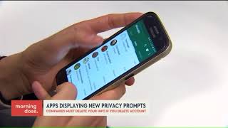 Social media sites and apps suddenly displaying new privacy messages screenshot 3