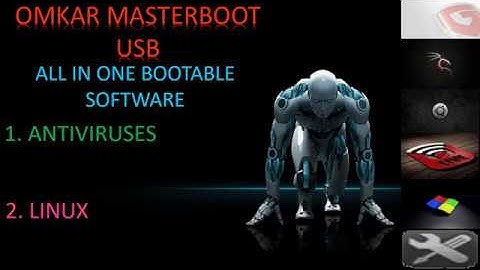 OMKAR MASTERBOOT USB All In One Bootable Software Only For USB Created By OMKAR MASTERMIND