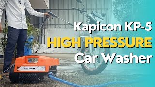 Kapicon KP-5 Portable High Pressure Car Washer Cleaner Pump