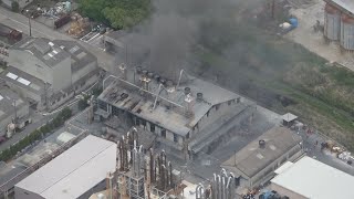 福島・いわきで工場爆発 4人重軽傷、化学品製造