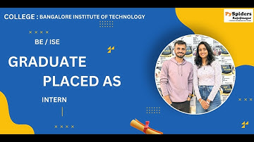 BE  (ISE) Graduate Placement Story From PySpiders Rajajinagar | As a  INTERN