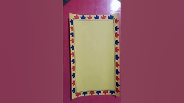 Sink/float project With a beautiful border