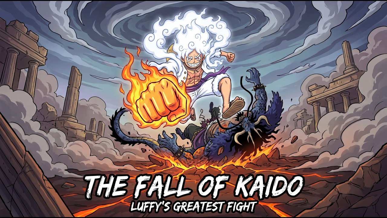 The Fall of Kaido | Luffy’s Greatest Fight Explained | Manga Explained ...