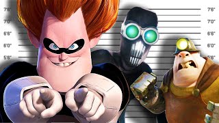 If Incredibles Villains Were Charged For Their Crimes (Pixar Villains)