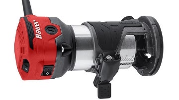 Bauer Variable Speed Compact Router Unboxing