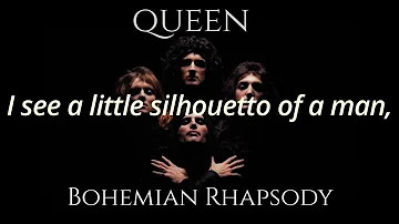 Queen- Bohemian Rhapsody (with lyrics)